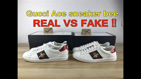 gucci sneakers fake vs original